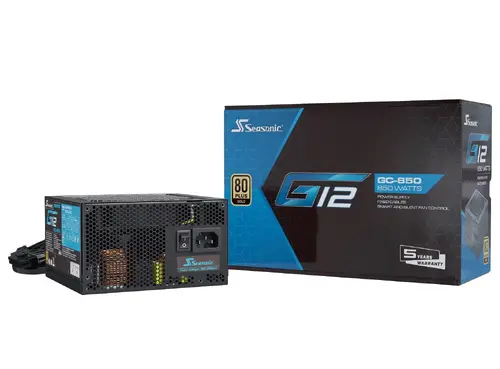 Захранващ блок Seasonic G12-GC-850, 850W, 80+ GOLD - image 2