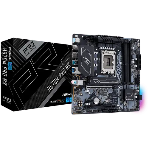 Дънна платка, ASROCK H670M PRO RS