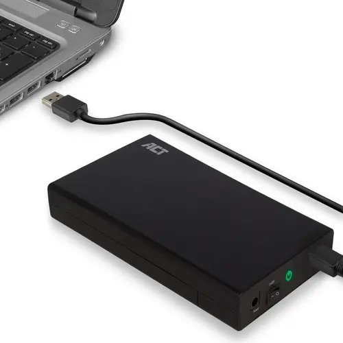 Θήκη εξωτερικού σκληρού δίσκου ACT AC1405, 3.5", SATA, USB 3.1 Gen1 (USB 3.0), Μαύρο - 3