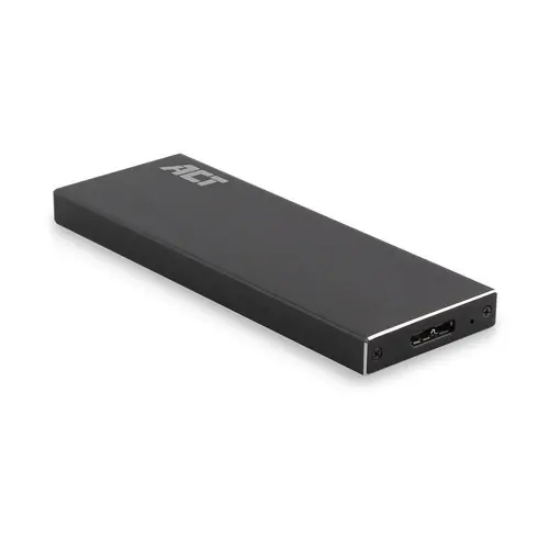 Θήκη εξωτερικού σκληρού δίσκου ACT AC1600, M.2 SSD, USB 3.2 Gen1, Μαύρο - 1