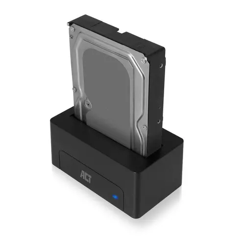 Σταθμός σύνδεσης ACT AC1500, USB 3.1 Gen1, Για 3.5"/2.5" SATA HDD/SSD - 2