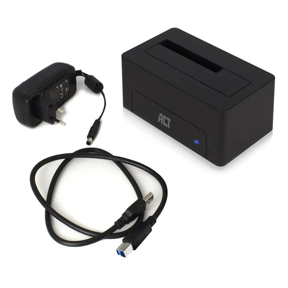 Docking station ACT AC1500, USB 3.1 Gen1, Pentru HDD/SSD SATA de 3.5"/2.5" - image 3