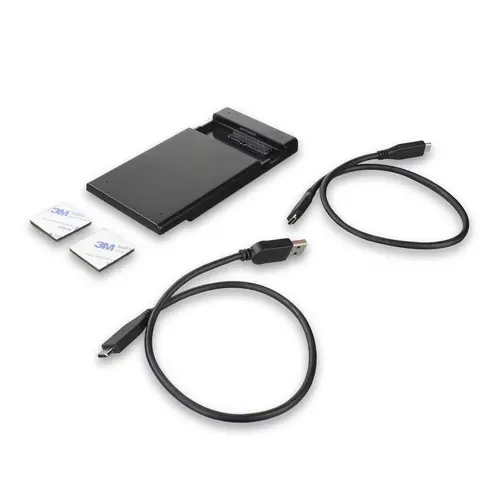 Carcasă pentru hard disk ACT AC1225, SATA, 2.5", USB-C 3.2 Gen2, Negru - 3