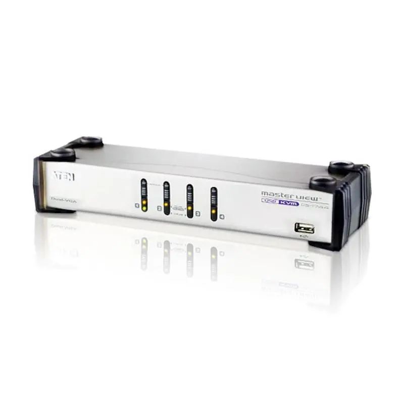 Διακόπτης KVMP, ATEN CS1744C-AT, 4 θυρών