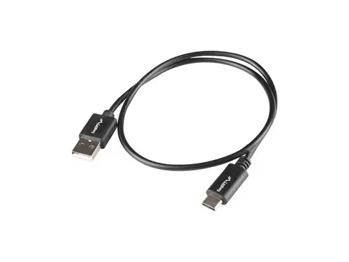 Кабел, Lanberg USB-C(M) -> USB-A(M) 2.0 cable 1m QC, black BOX - image 2