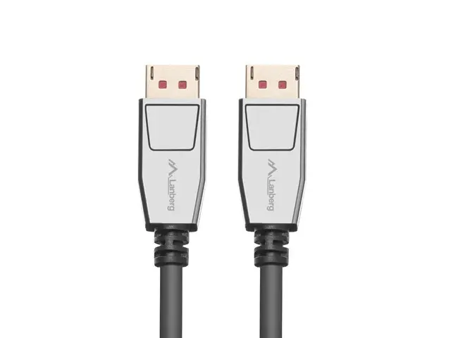 Кабел, Lanberg display port cable M/M 20pin V1.4 8K 60Hz 1m, black - image 1