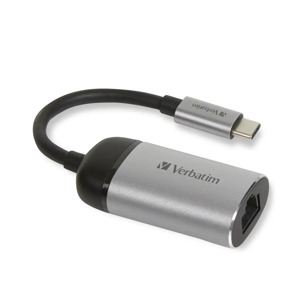 Αντάπτορας, Verbatim USB-C to Gigabit Ethernet Adapter καλώδιο 10cm