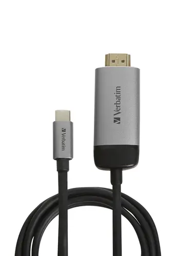 Адаптер, Verbatim USB-C to HDMI Adapter - USB 3.1 Gen 1/HDMI 1.5m Cable - image 1