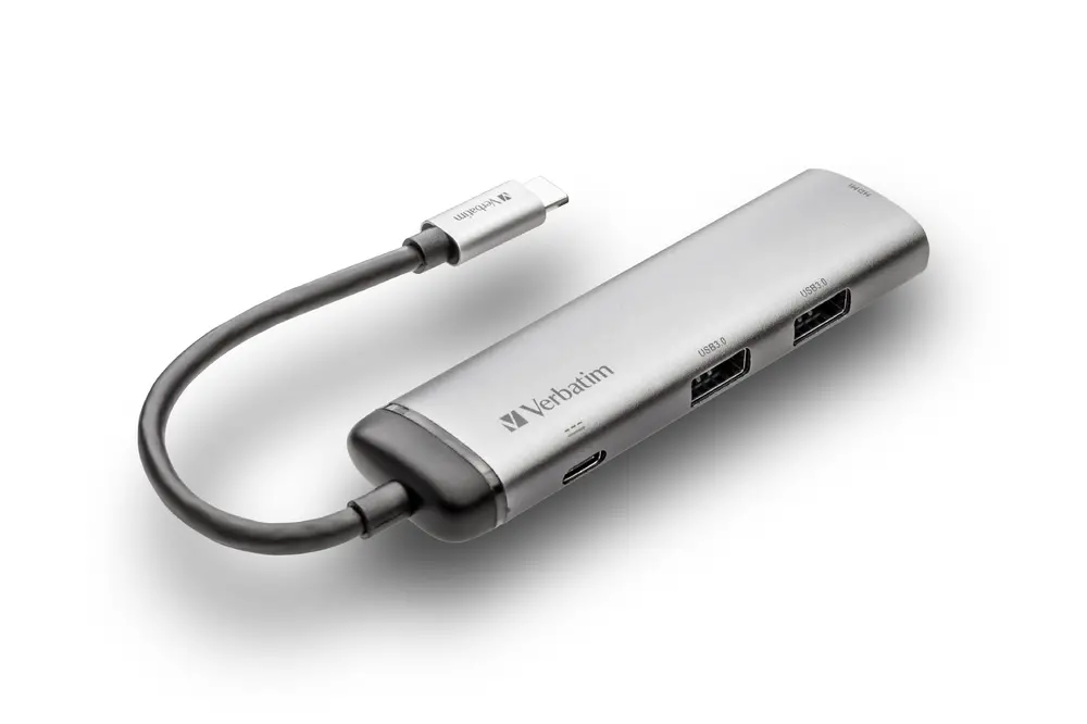 USB хъб, Verbatim USB-C Multiport Hub USB 3.1 Gen1/USB 3.0/HDMI - image 1