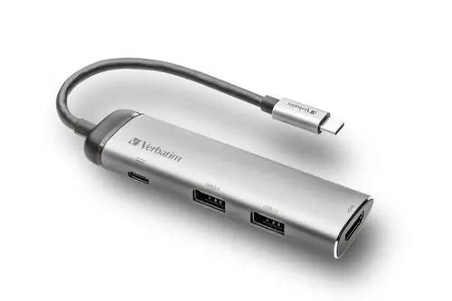USB хъб, Verbatim USB-C Multiport Hub USB 3.1 Gen1/USB 3.0/HDMI
