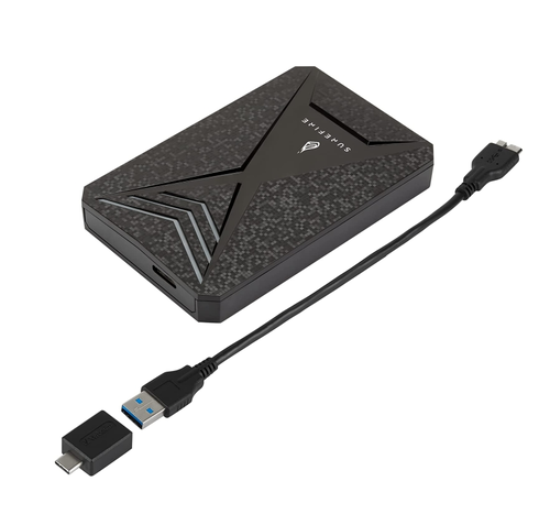 Твърд диск, Verbatim SureFire 2.5" Gaming Bunker HDD USB 3.2 Gen 1 1TB Black - image 2