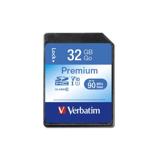 Памет, Verbatim 32GB Secure Digital Card SDHC Class 10