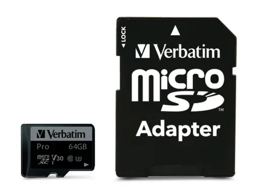 Памет, Verbatim micro SDXC 64GB Pro Class 10 UHS-I