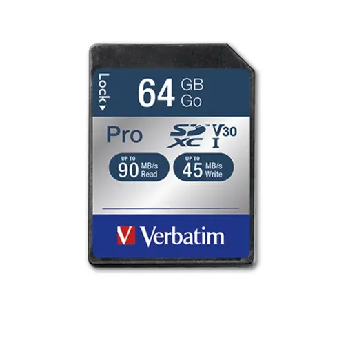 Памет, Verbatim 64GB SDHC Pro Class 10 UHS-I