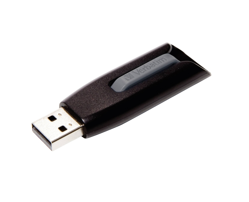 Памет, Verbatim V3 USB 3.0 64GB Store 'N' Go Drive Grey - image 2