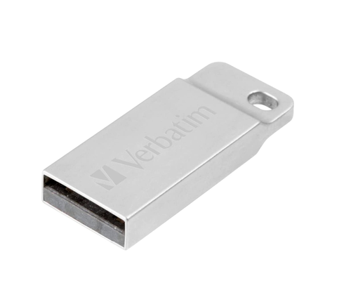 Памет, Verbatim Metal Executive 64GB USB 2.0 Silver