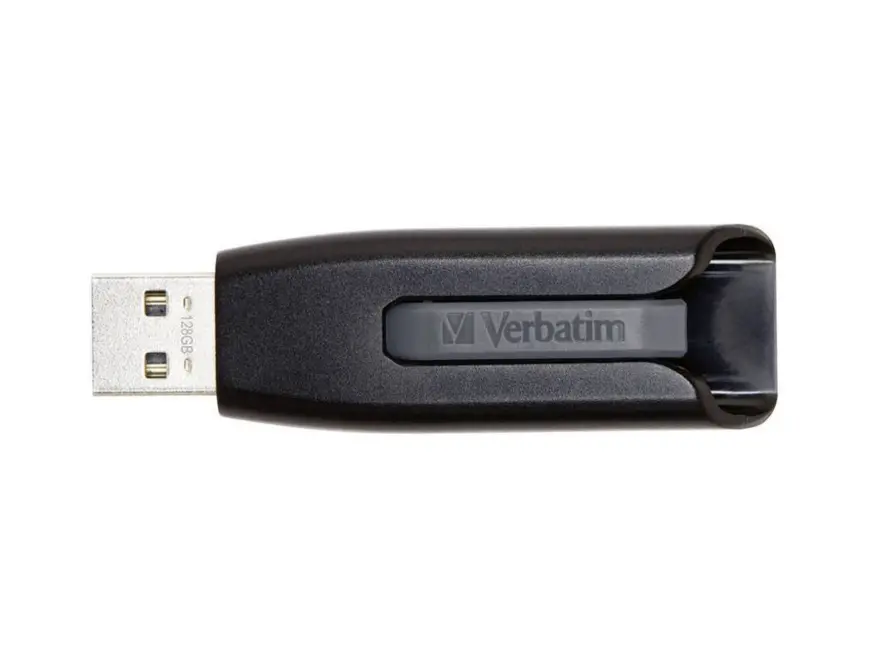 Memorie, Verbatim V3 USB 3.0 128GB Store 'N' Go Drive Gri