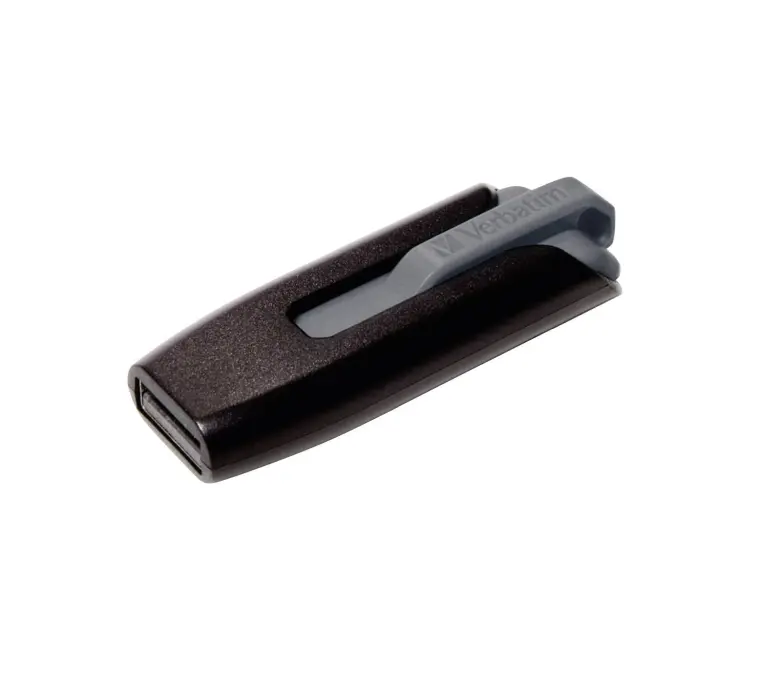 Μνήμη, Verbatim V3 USB 3.0 128GB Store 'N' Go Drive Γκρι - image 3