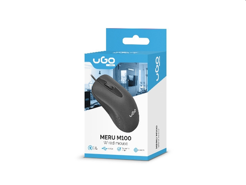 Мишка, uGo Mouse Meru M100 1000DPI Optical Black - image 4