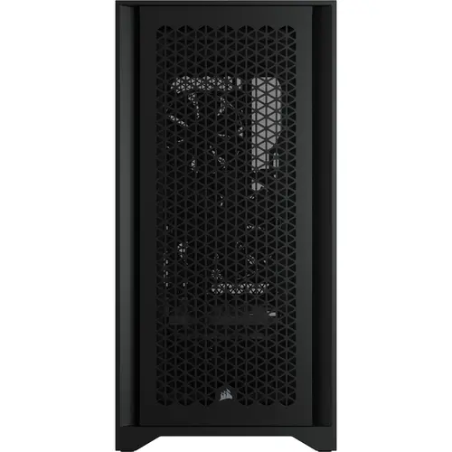 Кутия Corsair 4000D Airflow Mid Tower, Tempered Glass, Черна - 2