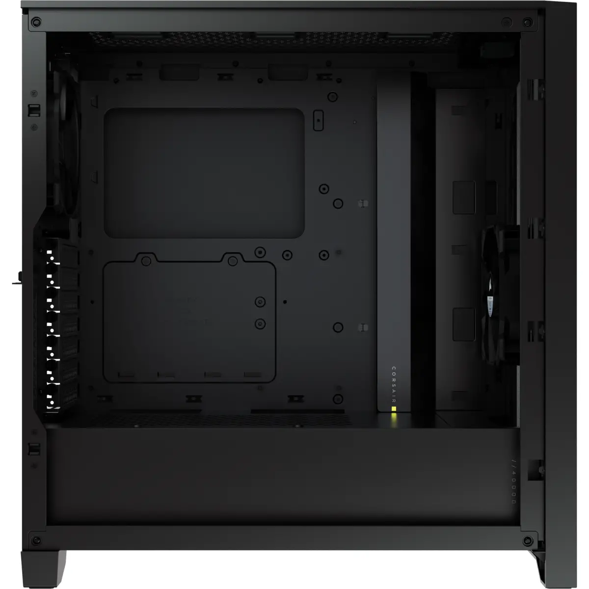 Кутия Corsair 4000D Airflow Mid Tower, Tempered Glass, Черна - image 3