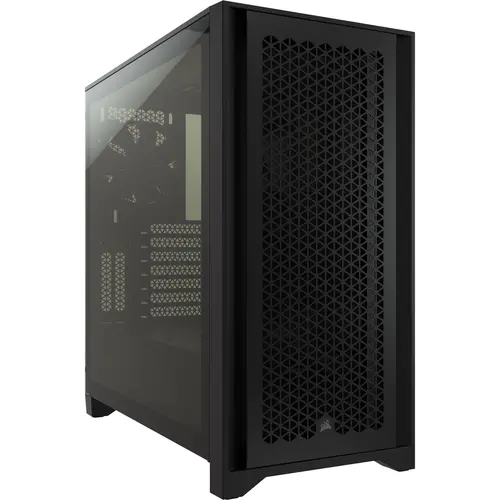 Кутия Corsair 4000D Airflow Mid Tower, Tempered Glass, Черна - 1