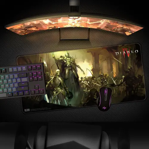 Геймърски пад Diablo IV - Skeleton King, XL - image 2