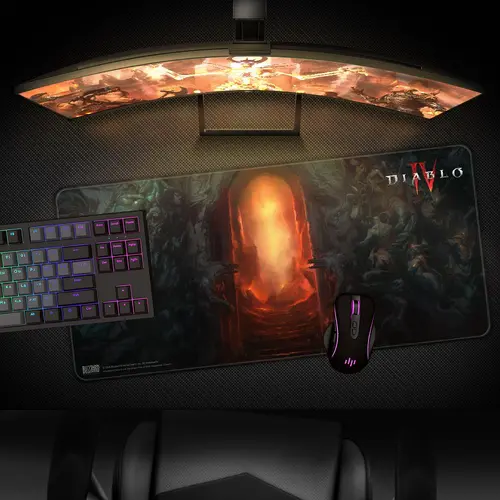 Геймърски пад Diablo IV - Gate of Hell, XL - image 2