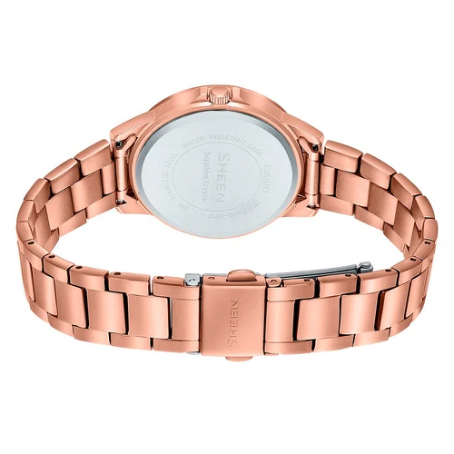 Дмаски аналогов часовник Casio Sheen - SHE-3516PG-9AUEF - image 1