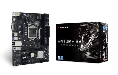 Дънна платка BIOSTAR H410MH S2 R02 Version 6.0, mATX, socket 1200 - image 1
