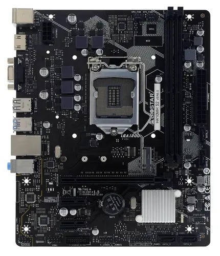 Дънна платка BIOSTAR H410MH S2 R02 Version 6.0, mATX, socket 1200