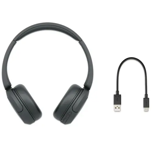 Căști, Sony WH-CH520, negre - 2