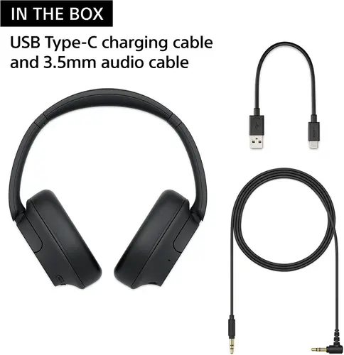 Слушалки, Sony Headset WH-CH720N, black - image 3