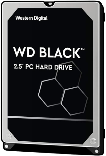 Твърд диск, Western Digital Black, 2.5", 500 GB, 7200 rpm