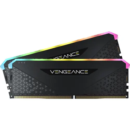 Memorie Corsair Vengeance RS RGB Black 32GB(2x16GB) DDR4 3200MHz CMG32GX4M2E3200C16 - 1