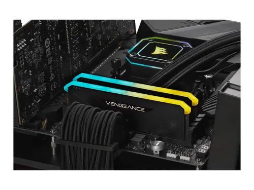 Памет Corsair Vengeance RS RGB Black 16GB(2x8GB) DDR4 PC4-28800 3600MHz CL18 CMG16GX4M2D3600C18 - image 5