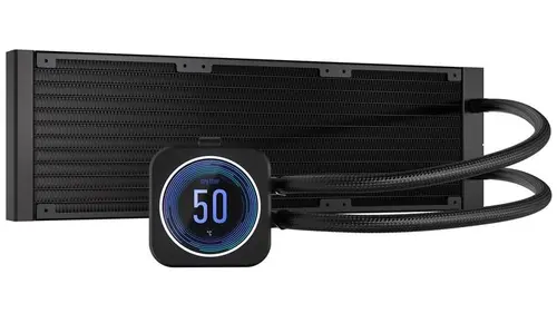 Охладител за процесор Corsair iCUE H170i Elite LCD XT Display 420mm Black RGB AMD/INTEL - image 1