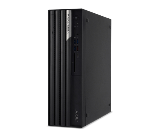 Настолен компютър, Acer Veriton X4690G, Intel Core i3-12100 / up to 4.30GHz, 12MB, 8GB DDR4, 1TB HDD / SATA III / 7200rpm + M.2 slot, DVD+RW, Intel UHD Graphics, Gigabit LAN, PSU: 180W 80PLUS Bronze, Kbd & Mouse USB, No OS, 3Y - image 1