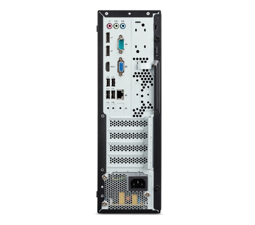 Настолен компютър, Acer Veriton X4690G, Intel Core i3-12100 / up to 4.30GHz, 12MB, 8GB DDR4, 1TB HDD / SATA III / 7200rpm + M.2 slot, DVD+RW, Intel UHD Graphics, Gigabit LAN, PSU: 180W 80PLUS Bronze, Kbd & Mouse USB, No OS, 3Y - image 2