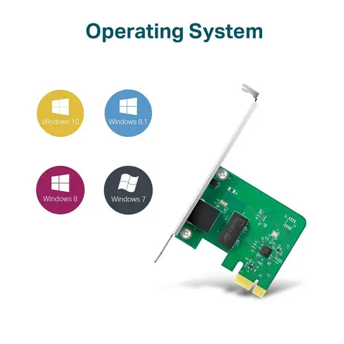Placă de rețea TP-LINK TG-3468, PCI-ex, V4, low - 2