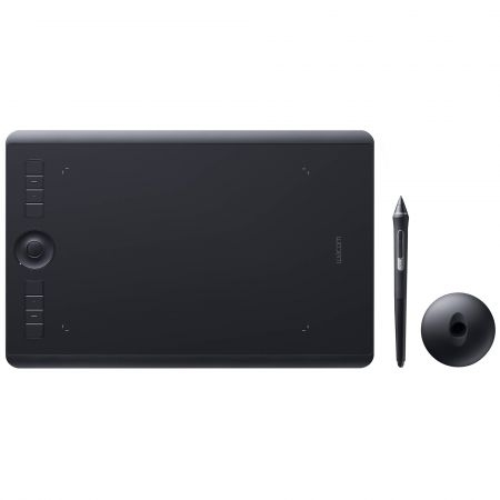 Таблет, Wacom Intuos Pro M + Transcend 4-Port HUB, USB 3.1 Gen 1 - image 1