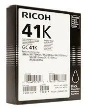 Cerneală gel RICOH GC41K, 2500 de copii, Negru