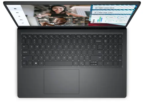 Лаптоп, Dell Vostro 3520, Intel Core i7-1255U (12 MB Cache up to 4.70 GHz), 15.6" FHD (1920x1080) AG 120Hz WVA 250nits, 8GB, 1x8GB DDR4, 512GB SSD PCIe M.2, UHD Graphics, Cam and Mic, 802.11ac, BG KB, FPR, Win 11 Pro, 3Y PS - image 1