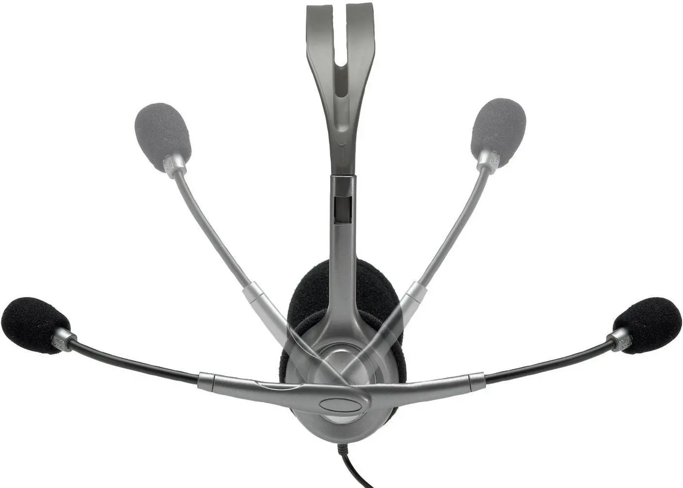 Căști stereo cu microfon Logitech H110, 3.5mm - image 3