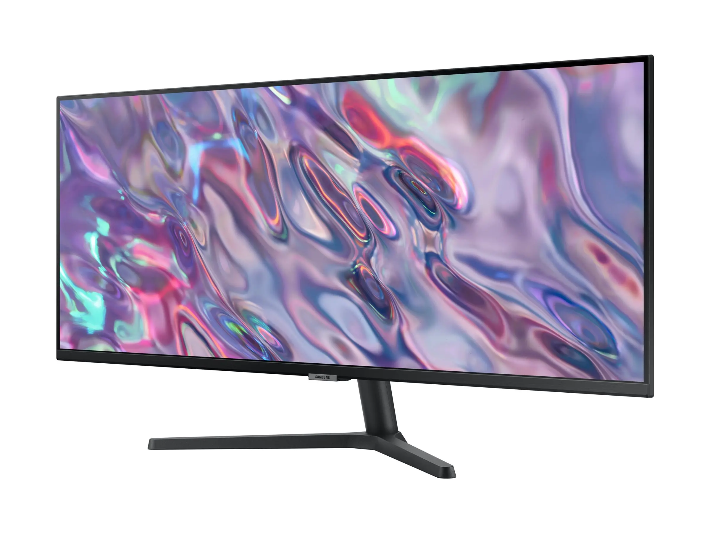 Οθόνη, Samsung 34S50GC, 34" VA, 100 Hz, 5 ms GTG, 3440x1440, 300 cd/m2, 3000:1, HDR 10, AMD FreeSync, PBP, Eye Saver, Flicker Free, DisplayPort 1.2 - image 1