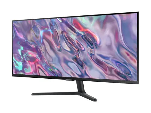 Οθόνη, Samsung 34S50GC, 34" VA, 100 Hz, 5 ms GTG, 3440x1440, 300 cd/m2, 3000:1, HDR 10, AMD FreeSync, PBP, Eye Saver, Flicker Free, DisplayPort 1.2 - 2