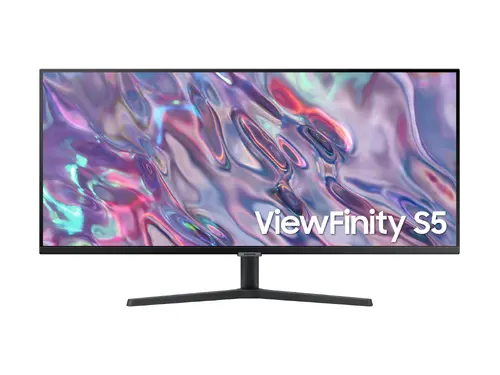 Οθόνη, Samsung 34S50GC, 34" VA, 100 Hz, 5 ms GTG, 3440x1440, 300 cd/m2, 3000:1, HDR 10, AMD FreeSync, PBP, Eye Saver, Flicker Free, DisplayPort 1.2 - 1