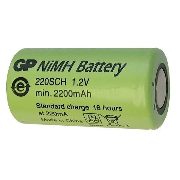 Baterie reîncărcabilă GP NiMH SC 1.2V 2200mAh 1buc. GP BATTERY
