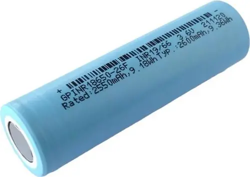 Baterie reîncărcabilă GP 18650, 2600mAh, Li-ion - 1