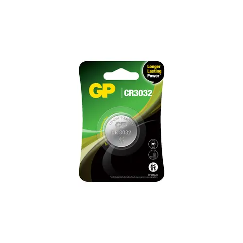 Baterie litiu tip buton GP CR-3032 3V 1 buc. în blister /preț pentru 1 buc - 1